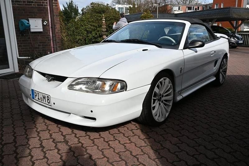 Gebraucht Ford Mustang GT 215 PS (158 kW) 1996 Weiß Cabrio