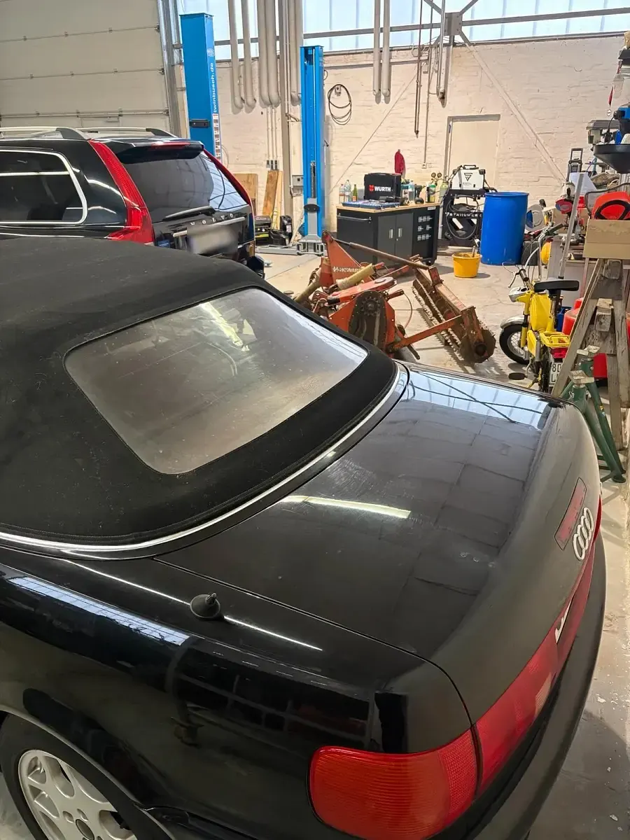 Gebraucht Audi 80 1996 Schwarz Cabrio