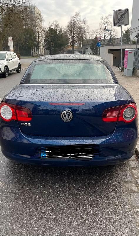 Second-hand VW Eos 2009 Albastru Cabrio