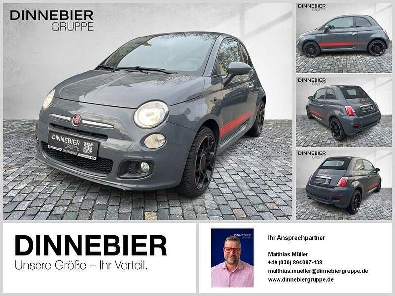 Grau Gebraucht 2015 Fiat 500 S Cabrio | 8.290 € (Fairer Preis) - Bild 1/3