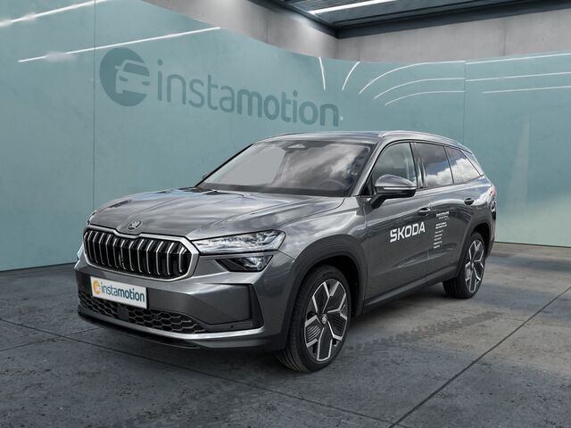 Grau Gebraucht 2024 Skoda Kodiaq Selection SUV | 51.980 € (Teuer) - Bild 1/2