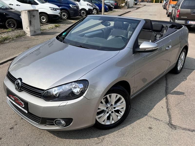 Gebraucht VW Golf Cabriolet Basis 105 PS (77 kW) 2014 Grau Cabrio