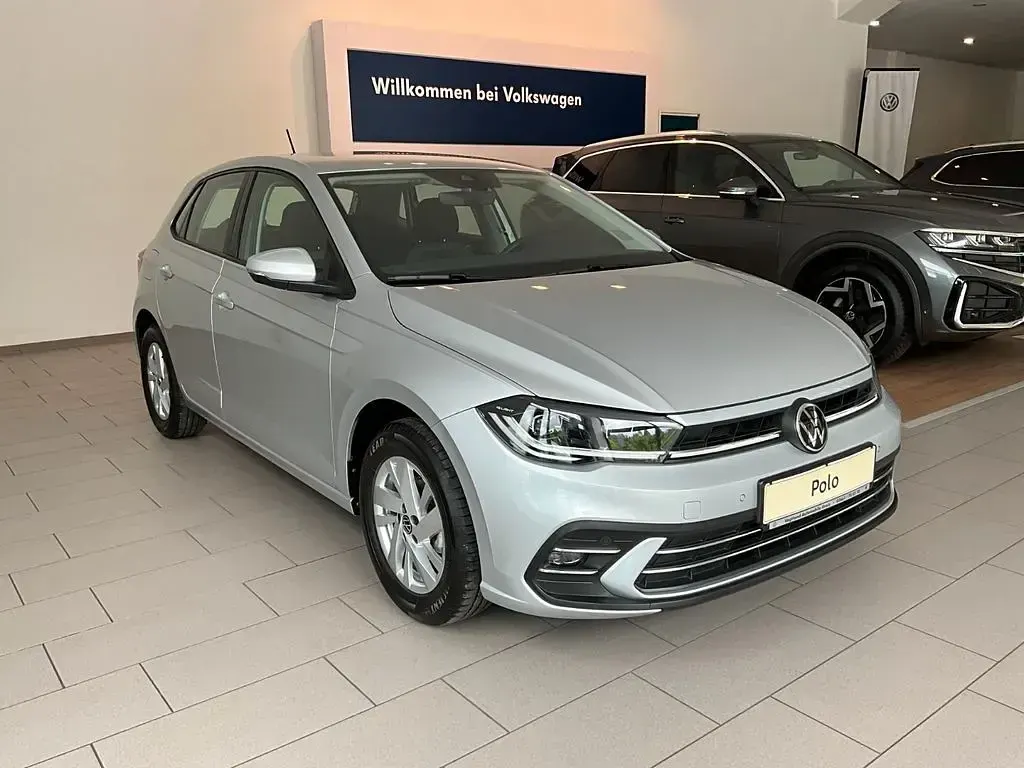 Gebraucht VW Polo Style 95 PS (69 kW) 2022 Silber Kleinwagen
