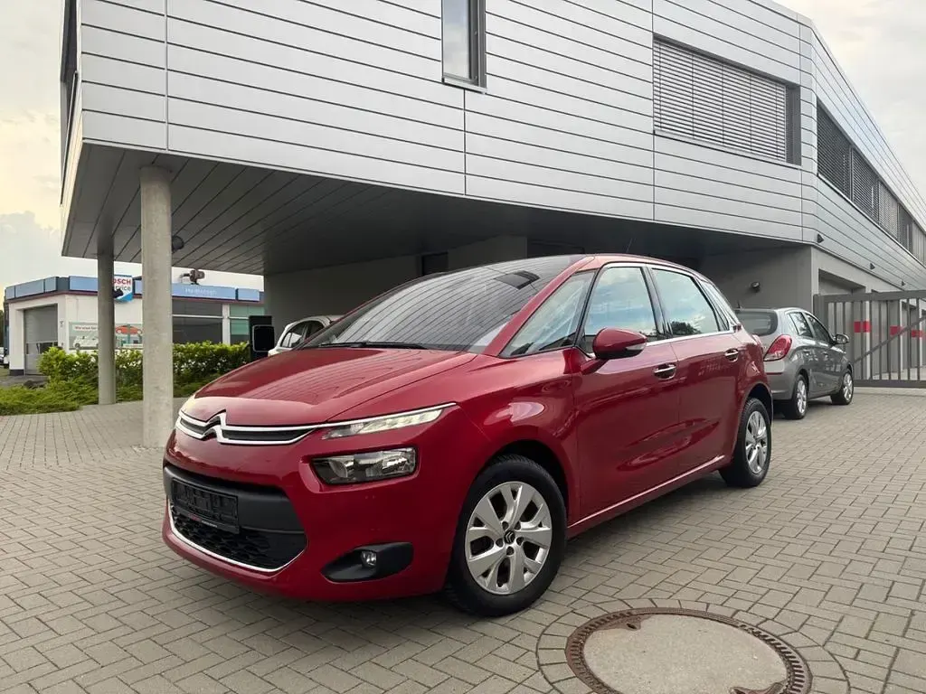 Gebraucht Citroën C4 SpaceTourer SELECTION 120 PS (88 kW) 2015 Rot Van / Kleinbus