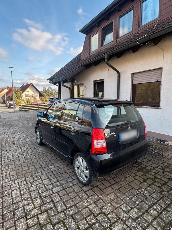 Gebraucht Kia Picanto 65 PS (47 kW) 2007 Schwarz Kleinwagen