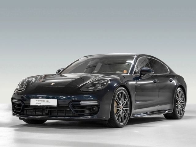 Nachtblaumetallic Gebraucht 2021 Porsche Panamera Turbo S Limousine | 116.900 € (Teuer) - Bild 1/4
