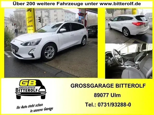 Usata Ford Focus 120 CV (88 kW) 2020 Bianco Berlina