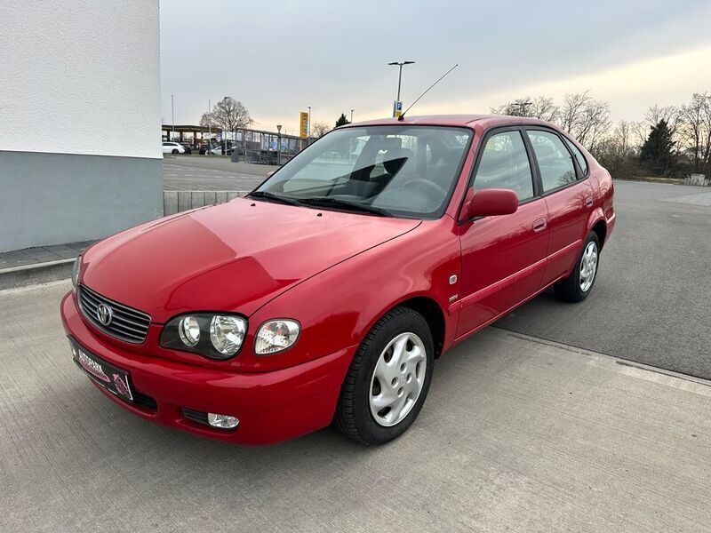 Rot Gebraucht 2001 Toyota Corolla Limousine | 2.999 € (Fairer Preis) - Bild 1/4