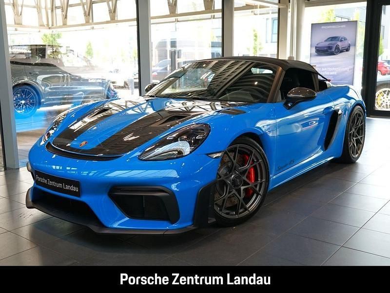 Blau Neu 2025 Porsche 718 Spyder Cabrio | 191.150 € (Fairer Preis) - Bild 1/4