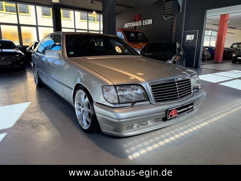 Silber Gebraucht 1993 Mercedes S500 Limousine | 15.990 € - Bild 1/4