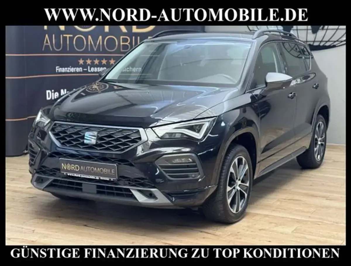 Gebraucht Seat Ateca FR-Line 150 PS (110 kW) 2024 Magic schwarz (metallic) SUV