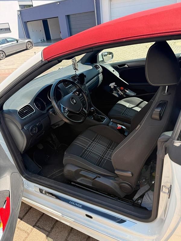 Gebraucht VW Golf Cabriolet LOUNGE 125 PS (91 kW) 2016 Weiß Cabrio