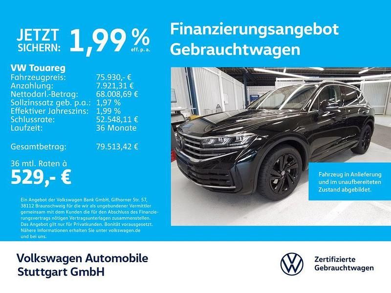 Grenadillschwarz metallic Gebraucht 2025 VW Touareg Elegance SUV | 75.930 € (Etwas zu teuer) - Bild 1/4