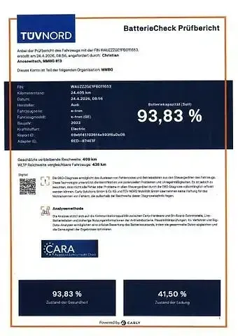 Second-hand Audi e-tron Advanced 230 kW (313 CP) 2022 Albastru SUV