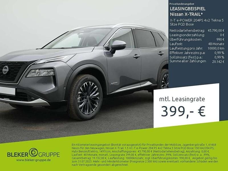 Dark grey (m)/ geste Neu 2025 Nissan X-Trail Tekna SUV | 45.790 € - Bild 1/3