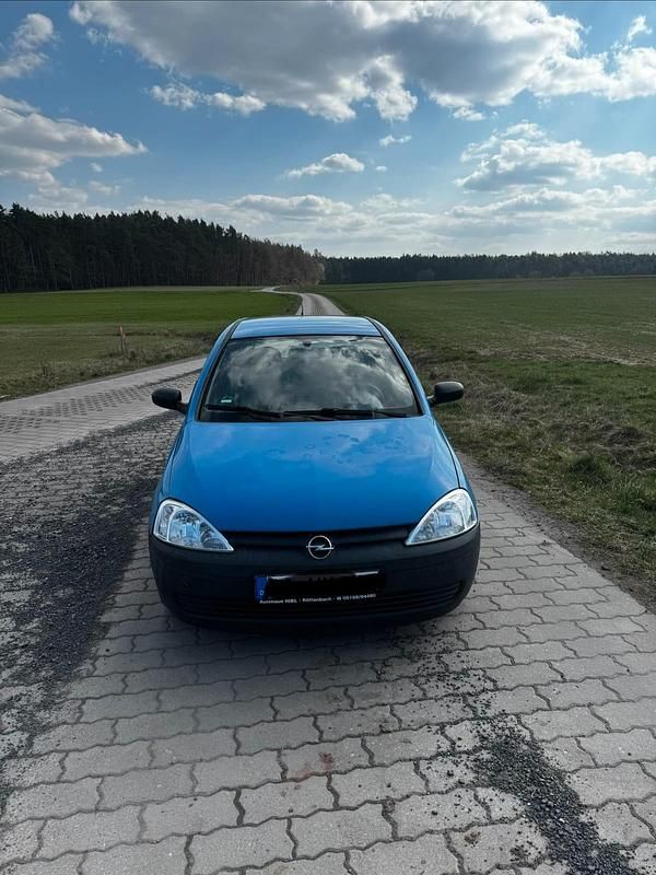 Gebraucht Opel Corsa 75 PS (55 kW) 2002 Blau Kleinwagen