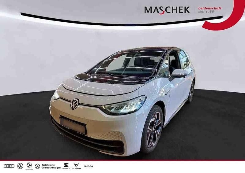 Gletscherweiß metallic schwarz Gebraucht 2023 VW ID.3 Pro Kleinwagen | 27.840 € (Guter Preis) - Bild 1/4