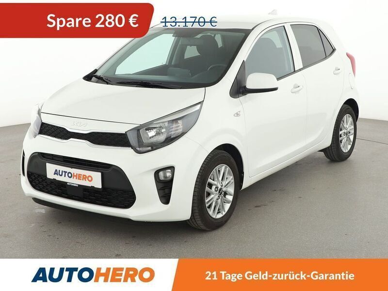 Weiß Gebraucht 2023 Kia Picanto Vision Kleinwagen | 12.600 € (Fairer Preis) - Bild 1/3