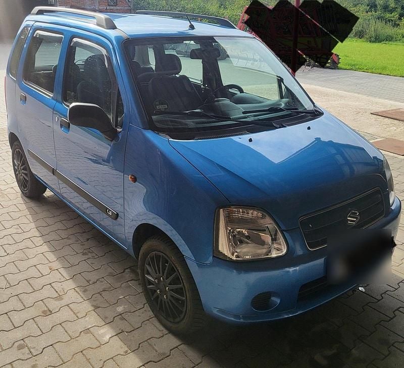 Blau Gebraucht 2003 Suzuki Wagon R Kleinwagen | 2.777 € (Etwas zu teuer) - Bild 1/4