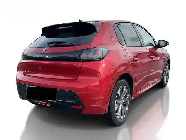 Gebraucht Peugeot e-208 Allure 100 kW (136 PS) 2023 Rot Kleinwagen