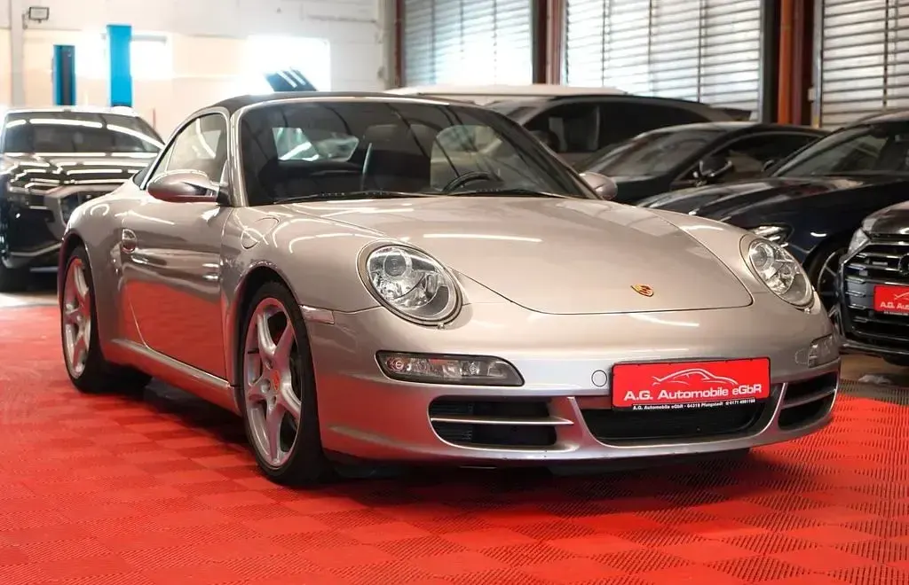 Gebraucht Porsche 911 Carrera Cabriolet 355 PS (261 kW) 2008 Silber Cabrio