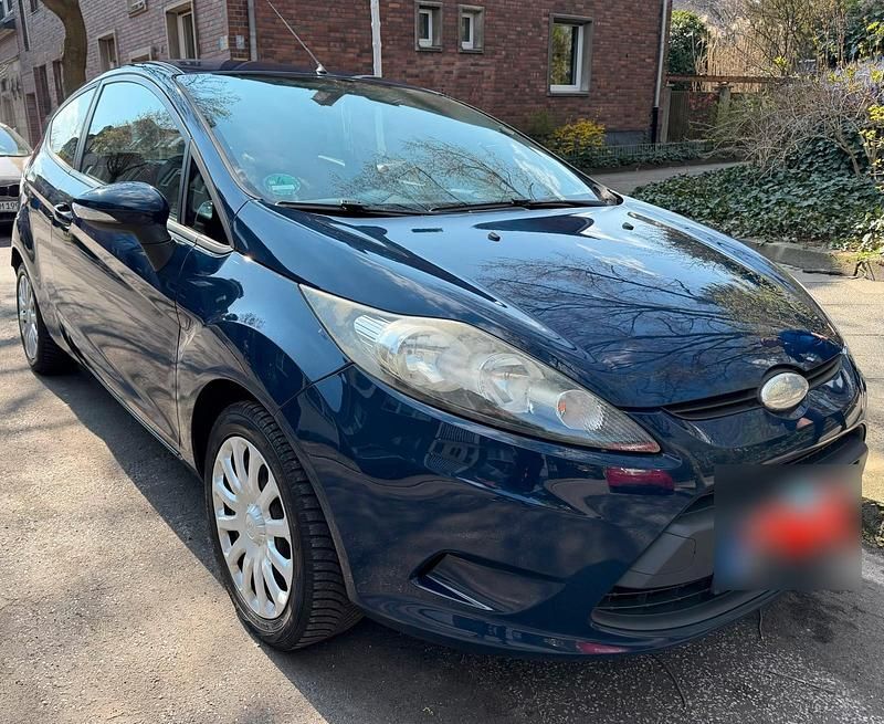 Gebraucht Ford Fiesta 60 PS (44 kW) 2009 Blau Kleinwagen
