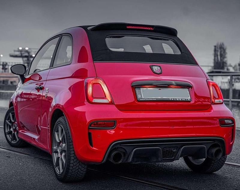 Usata Abarth 500C 145 CV (106 kW) 2017 Rosso Cabrio