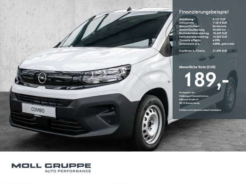 Lackierung weiss icy/typ aussenverkleidung spiegel flach standard Neu 2025 Opel Combo Van / Kleinbus | 21.490 € (Guter Preis) - Bild 1/2