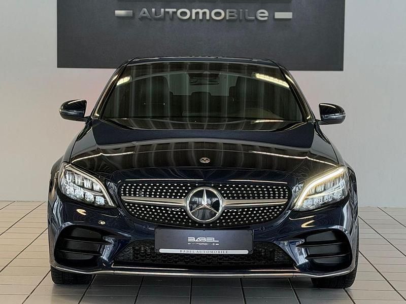 Gebraucht Mercedes C200 AMG 184 PS (135 kW) 2019 Blau Limousine