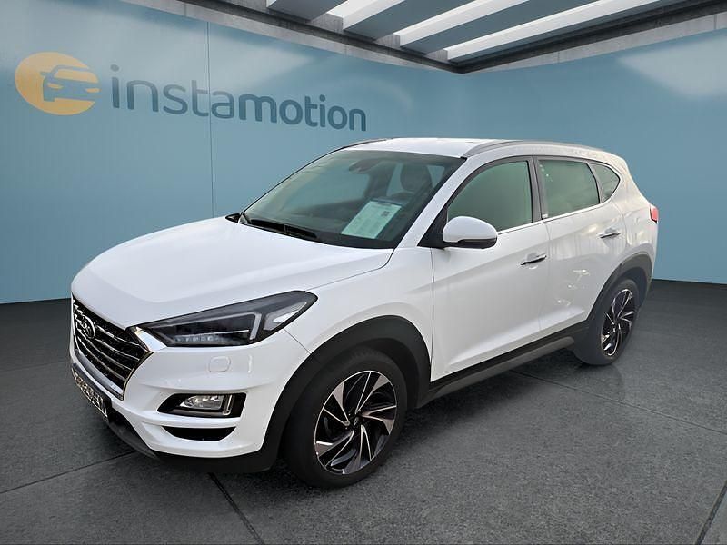 Weiß Gebraucht 2020 Hyundai Tucson Premium SUV | 25.599 € (Fairer Preis) - Bild 1/4