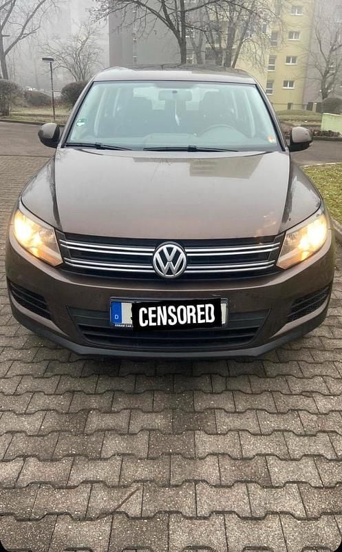 Gebraucht VW Tiguan 122 PS (89 kW) 2012 Braun SUV