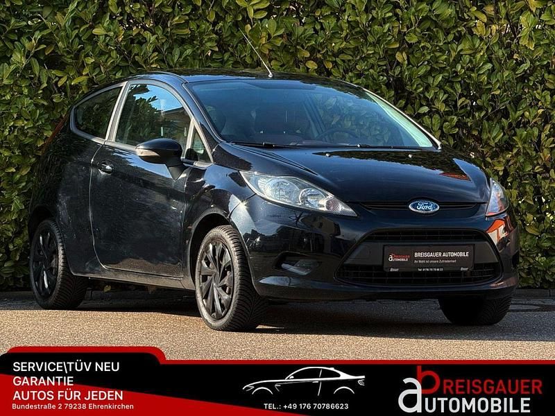Gebraucht Ford Fiesta Trend 60 PS (44 kW) 2009 Schwarz Kleinwagen