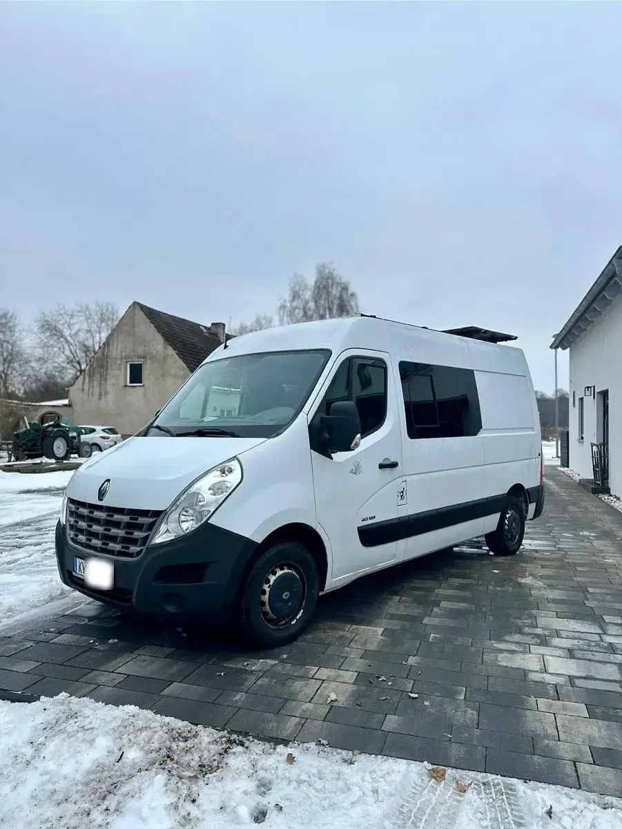 Gebraucht Renault Master 136 PS (100 kW) 2013 Weiß Van / Kleinbus