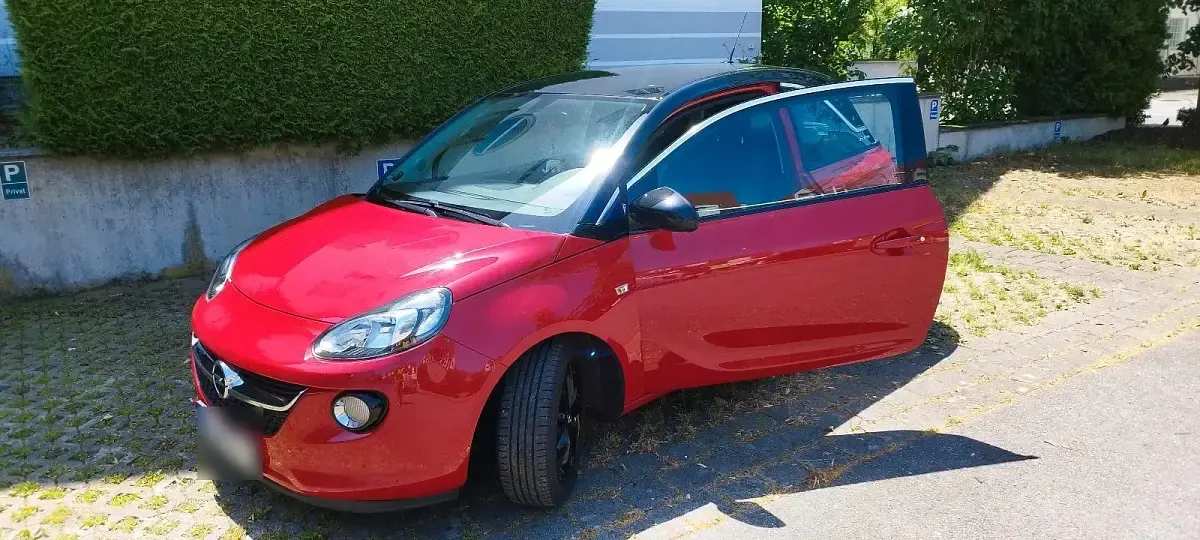 Gebraucht Opel Adam 69 PS (50 kW) 2016 Rot Kleinwagen