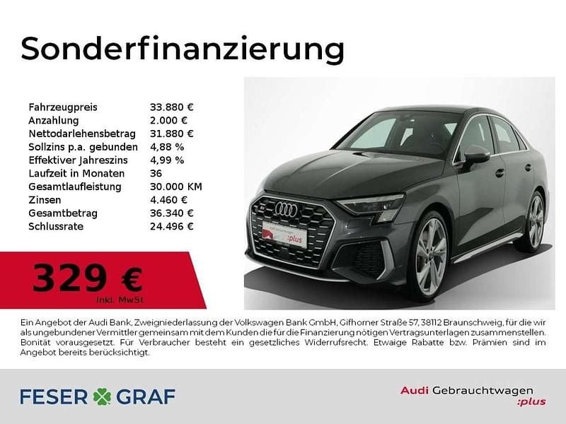 Gebraucht Audi S3 Ambiente 310 PS (228 kW) 2022 Daytonagrau perleffekt Limousine