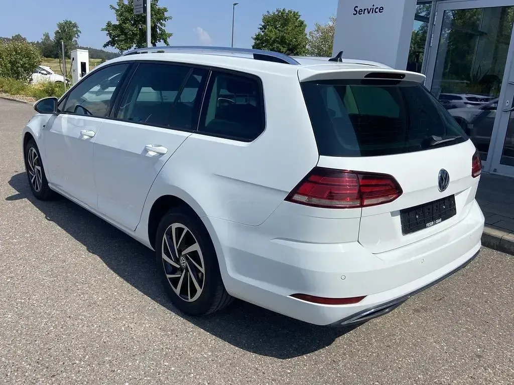 Gebraucht VW Golf VII Join 116 PS (85 kW) 2019 Weiß Kombi