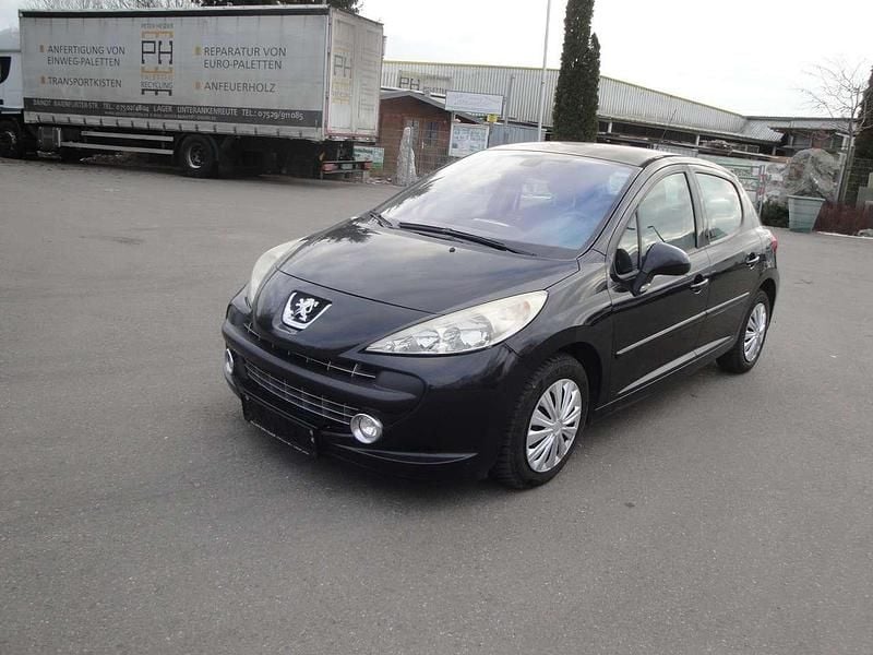 Schwarz Gebraucht 2009 Peugeot 207 Kleinwagen | 2.200 € (Guter Preis) - Bild 1/4
