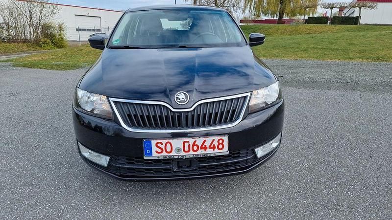 Gebraucht Skoda Rapid 110 PS (80 kW) 2016 Schwarz Kleinwagen