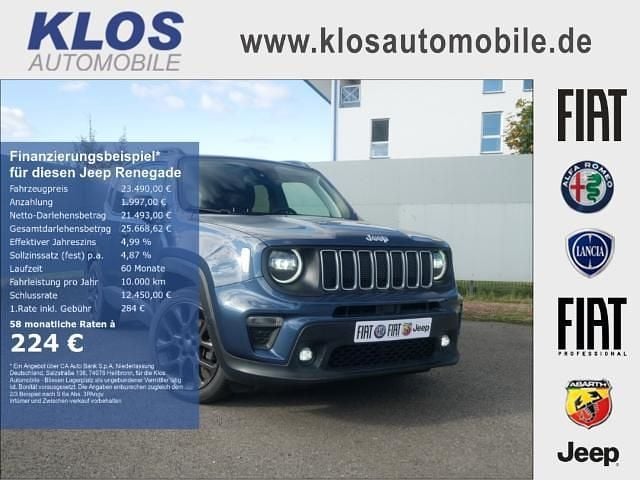 Blau Gebraucht 2024 Jeep Renegade SUV | 23.490 € (Fairer Preis) - Bild 1/4