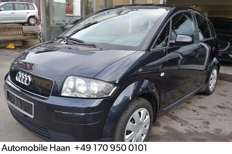 Kobaltblau metallic Gebraucht 2003 Audi A2 Kleinwagen | 2.950 € (Fairer Preis) - Bild 1/4