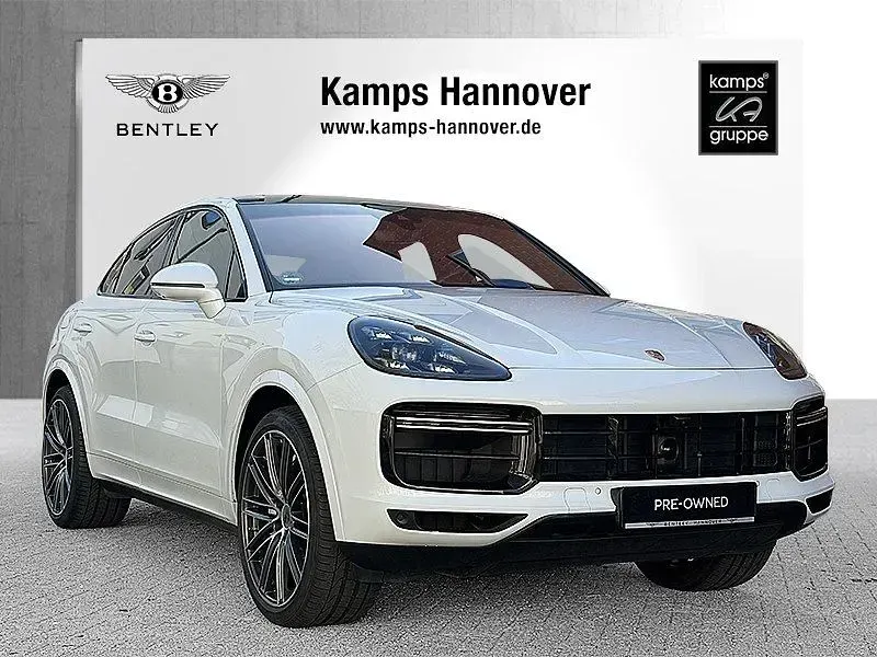 Gebraucht Porsche Cayenne Turbo Coupe Sport 549 PS (403 kW) 2019 Weiß SUV