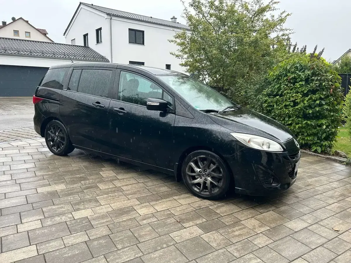 Gebraucht Mazda 5 Center-Line 144 PS (105 kW) 2013 Schwarz Van / Kleinbus