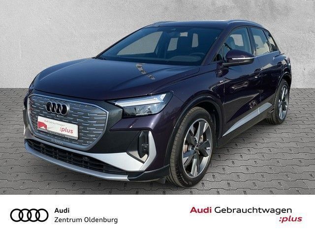 Violett Gebraucht 2023 Audi Q4 e-tron S-Line SUV | 34.776 € (Guter Preis) - Bild 1/4