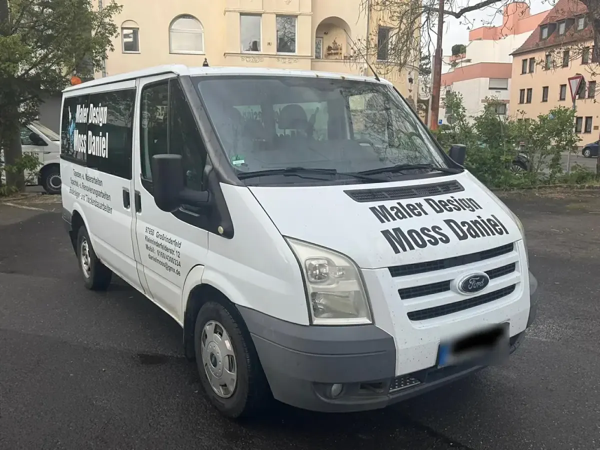 Używany Ford Transit 86 KM (63 kW) 2012 Biały Minivan