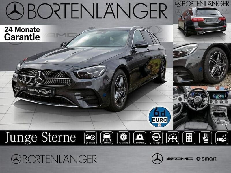 Grau Gebraucht 2023 Mercedes E200 Business Limousine | 42.998 € (Superpreis) - Bild 1/4