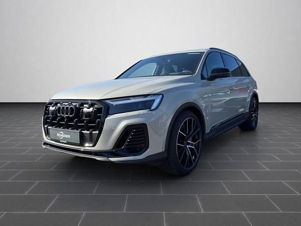 Beige (vikunjabeige metallic) Neu 2025 Audi Q7 S-Line SUV | 88.490 € (Superpreis) - Bild 1/4