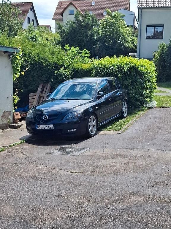 Schwarz Gebraucht 2008 Mazda 3 Limousine | 2.000 € (Superpreis) - Bild 1/3