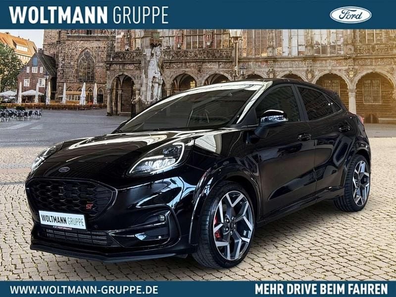 Obsidianschwarz metallic Gebraucht 2021 Ford Puma Gen-E ST SUV | 21.590 € (Fairer Preis) - Bild 1/4