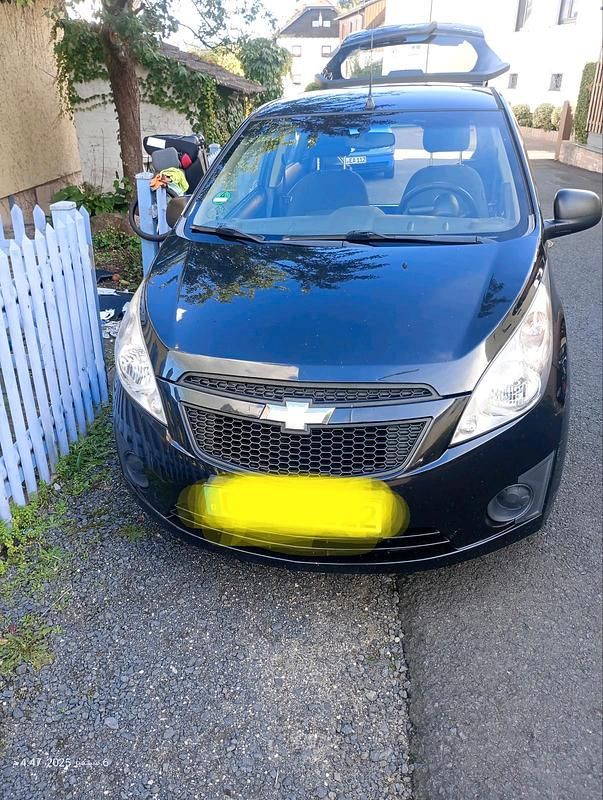 Gebraucht Chevrolet Spark 68 PS (50 kW) 2012 Schwarz Kleinwagen
