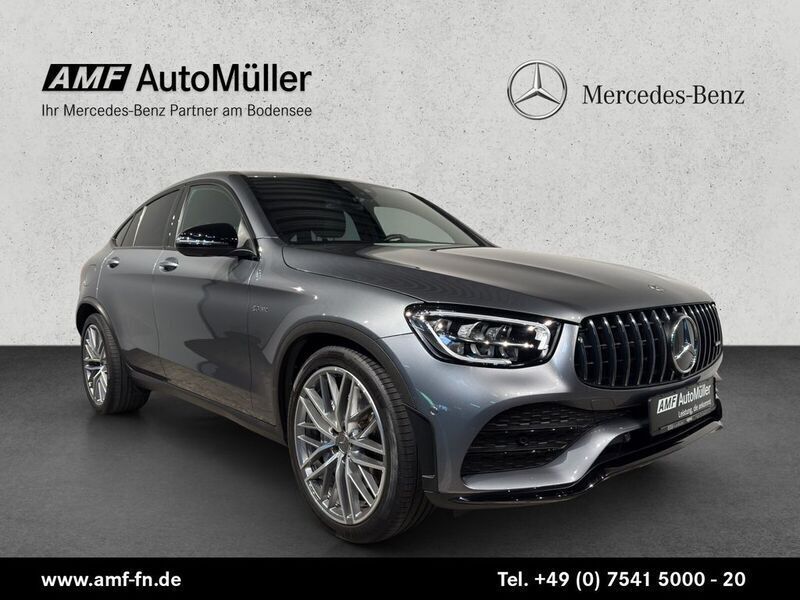 Lack selenitgrau Gebraucht 2023 Mercedes GLC43 AMG AMG Coupé | 67.400 € (Etwas zu teuer) - Bild 1/4